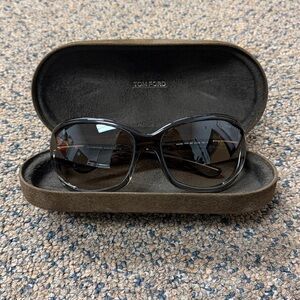 Tom Ford Dark Brown Glasses with Eyewear Case